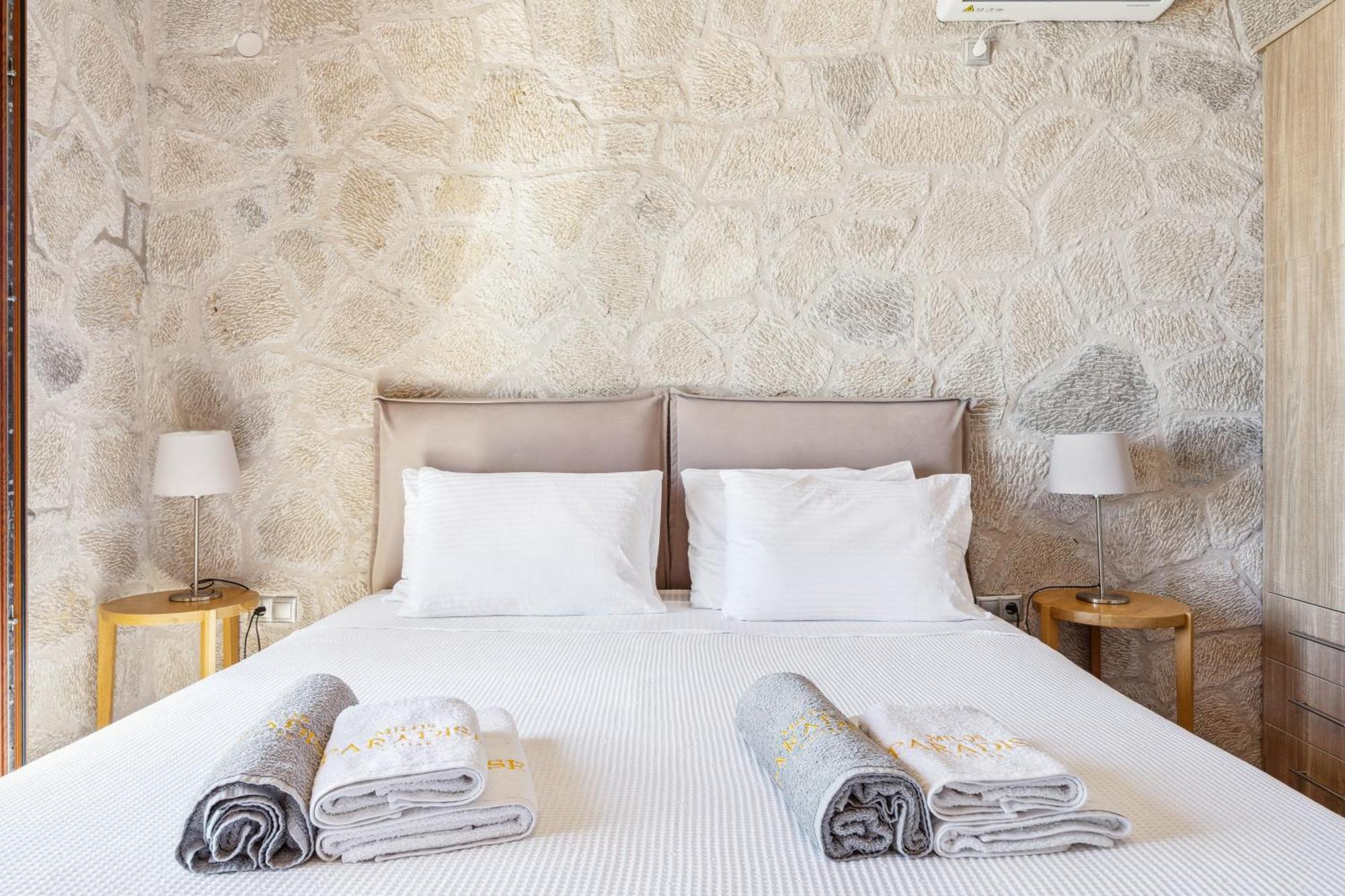 Milos Paradise Luxury Villas Áyios Nikítas Exterior foto